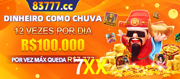 Banner do programa de recompensas Recomende para amigos do 7XX, detalhando os bônus por convidar amigos, com prêmios que chegam a R$288.888.